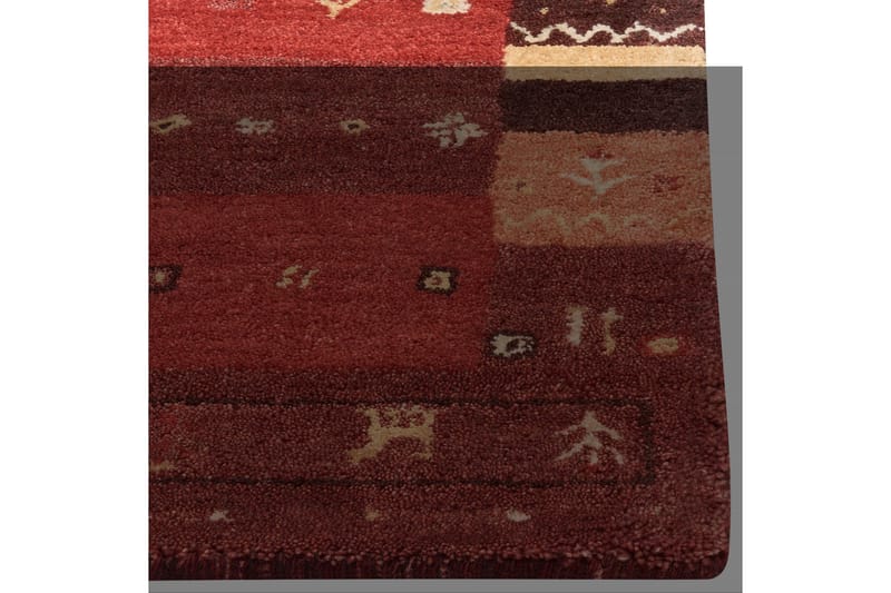 Sinanli Ryeteppe 160x230 cm - Rød - Tekstiler - Tepper & Matter - Moderne tepper - Ullteppe