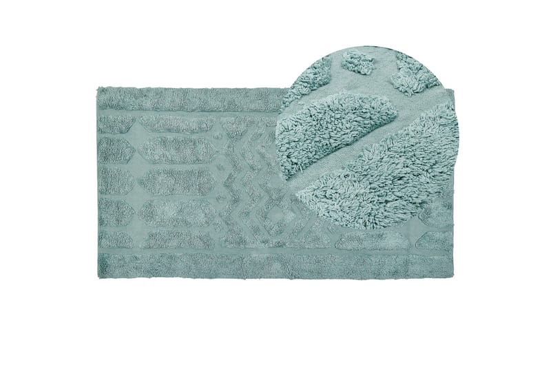 Sirnak Ryeteppe 80x150 cm - Grønn - Tekstiler - Tepper & Matter - Moderne tepper - Ryeteppe