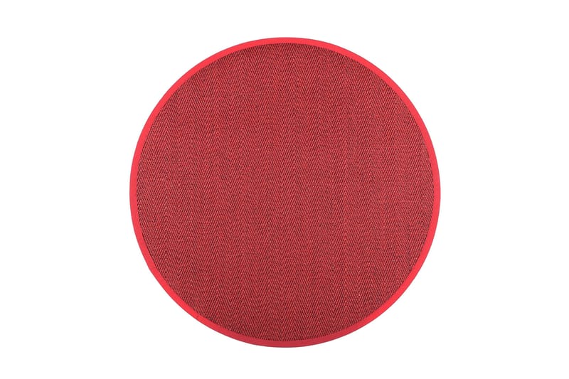 Barrakuda Matte Rund 133 cm Rød, VM Tepper