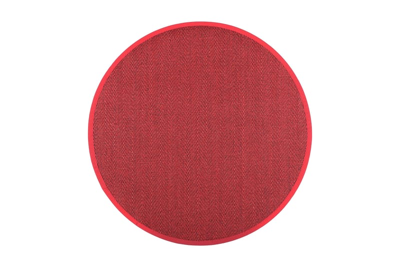 Barrakuda Matte Rund 160 cm Rød, VM Tepper