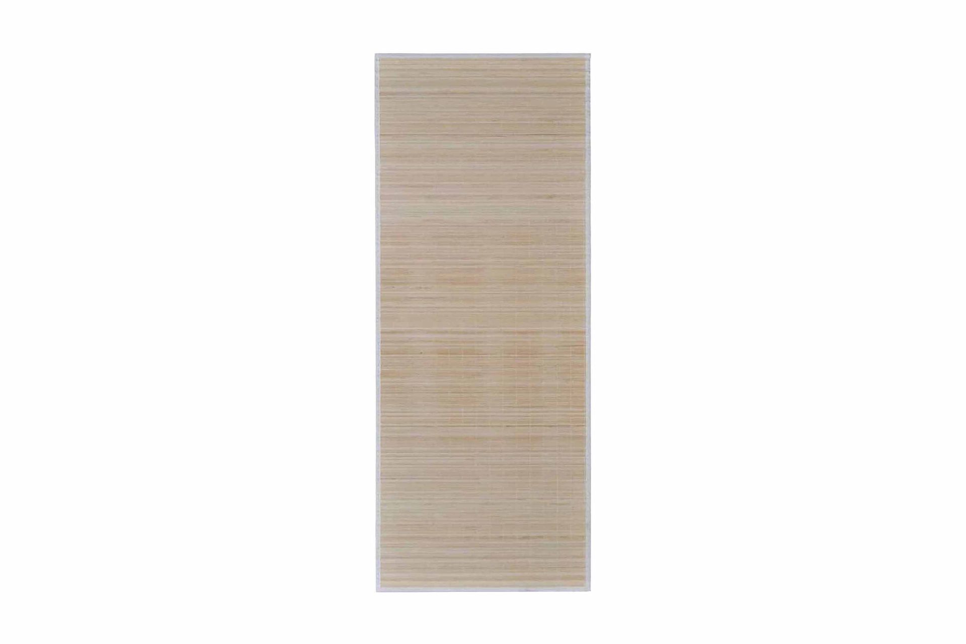 Firkantet Natural Bambus Teppe 120 x 180 cm - Beige - Tekstiler - Tepper & Matter - Moderne tepper - Sisaltepper