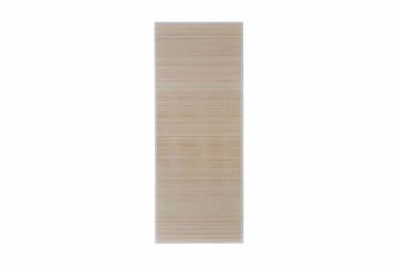 Firkantet Natural Bambus Teppe 120 x 180 cm - Beige - Tekstiler - Tepper & Matter - Moderne tepper - Sisaltepper