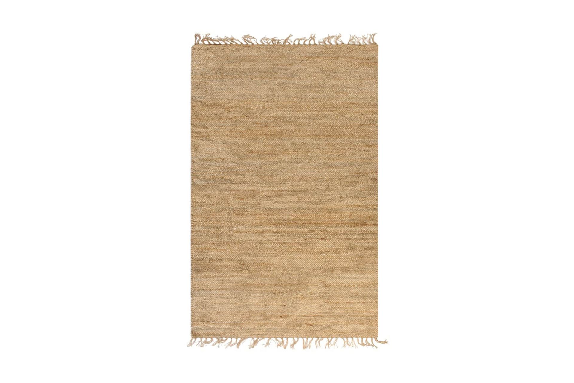 Håndvevd teppe jute stoff 120x180 cm naturell - Tekstiler - Tepper & Matter - Moderne tepper - Sisaltepper