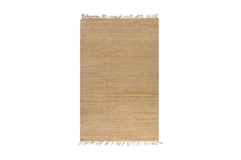 Håndvevd teppe jute stoff 120x180 cm naturell - Sisaltepper - Jutematter & hampematter - Håndvevde tepper