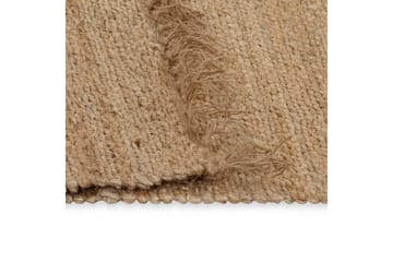 Håndvevd teppe jute stoff 120x180 cm naturell - Tekstiler - Tepper & Matter - Moderne tepper - Sisaltepper