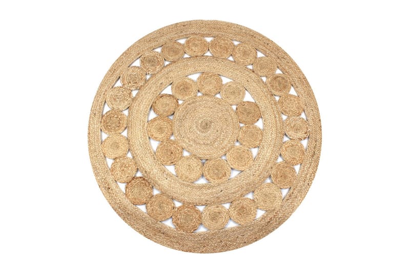 Matte flettet jute 120 cm rund - Natur - Tekstiler - Tepper & Matter - Moderne tepper - Sisaltepper