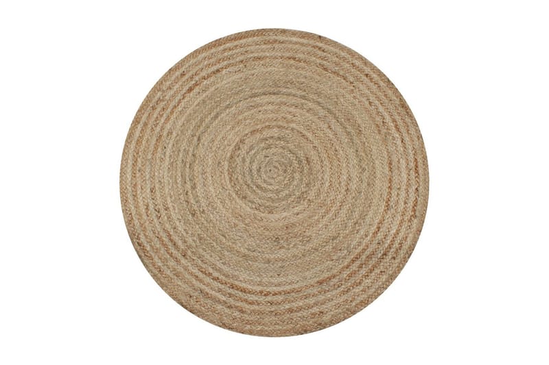 Matte flettet jute 90 cm rund - Natur - Tekstiler - Tepper & Matter - Moderne tepper - Sisaltepper