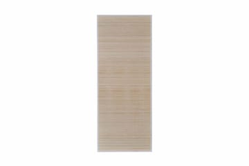 Rektangulrt gulvteppe 150 x 200 cm naturlig bambus - Beige - Tekstiler - Tepper & Matter - Moderne tepper - Sisaltepper