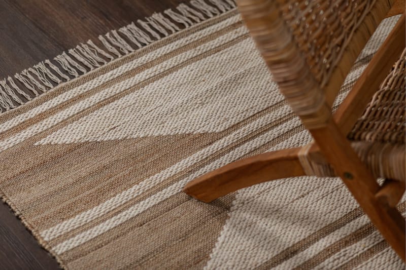 Surat Jutematta 200x300 cm - Natur / Kremhvit - Tekstiler - Tepper & Matter - Moderne tepper - Sisaltepper
