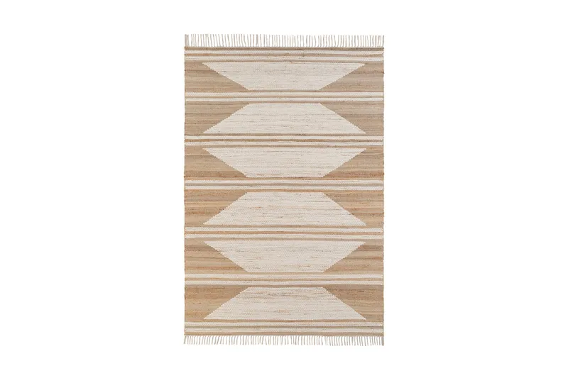 Surat Jutematta 200x300 cm, Natur / Kremhvit