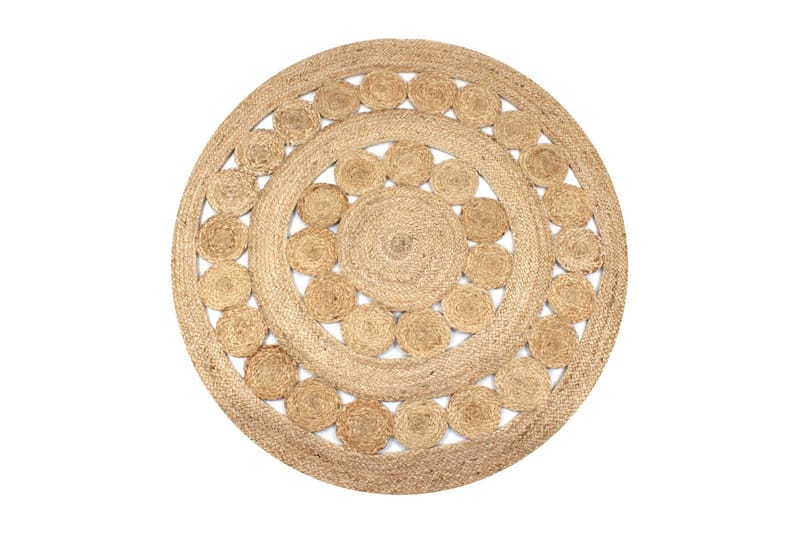 Teppe flettet jute 150 cm rundt - Natur - Tekstiler - Tepper & Matter - Moderne tepper - Sisaltepper