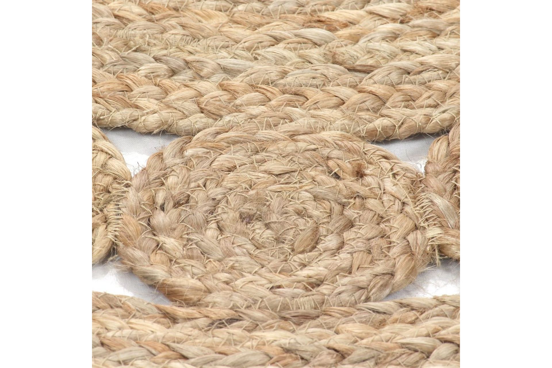 Teppe flettet jute 150 cm rundt - Natur - Tekstiler - Tepper & Matter - Moderne tepper - Sisaltepper