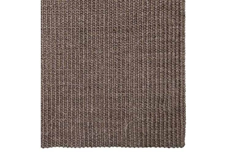 Teppe naturlig sisal 66x200 cm brun - Brun - Sisaltepper - Jutematter & hampematter