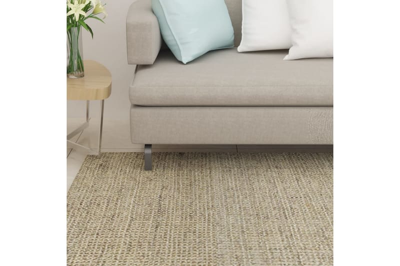 Teppe naturlig sisal 66x350 cm gråbrun - Taupe - Tekstiler - Tepper & Matter - Moderne tepper - Sisaltepper