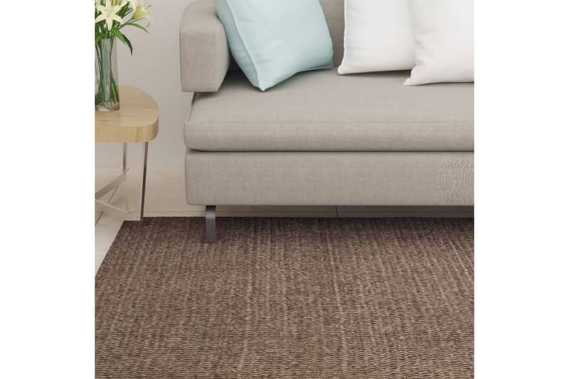 Teppe naturlig sisal 80x300 cm brun - Brun - Tekstiler - Tepper & Matter - Moderne tepper - Sisaltepper