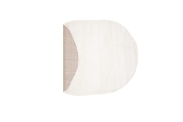 Walter Jutematte 240x340 cm Oval - Hvit - Tekstiler - Tepper & Matter - Moderne tepper - Sisaltepper