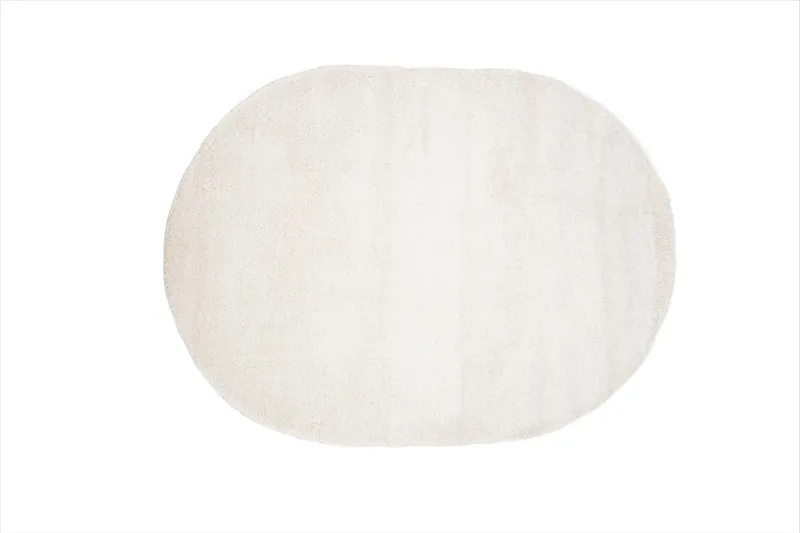 Walter Jutematte 240x340 cm Oval, Hvit