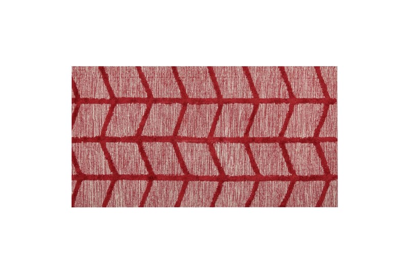 Sivas Bomullsteppe 80x150 cm, Rød