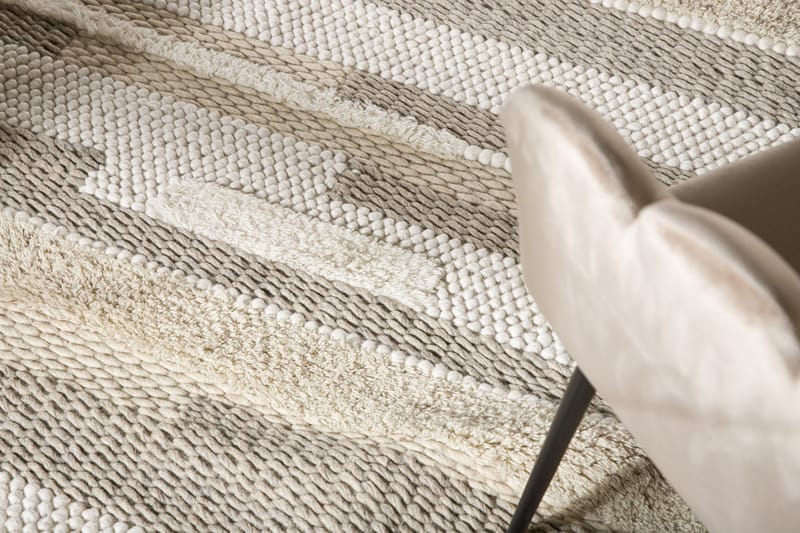 Sixten Ullteppe 200x300 cm - Beige - Tekstiler - Tepper & Matter - Moderne tepper - Ullteppe