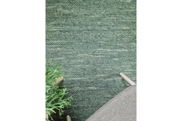 Skagen Ullmatte 160x230 cm Rektangulær - Grønnmelange - Tekstiler - Tepper & Matter - Moderne tepper - Ullteppe