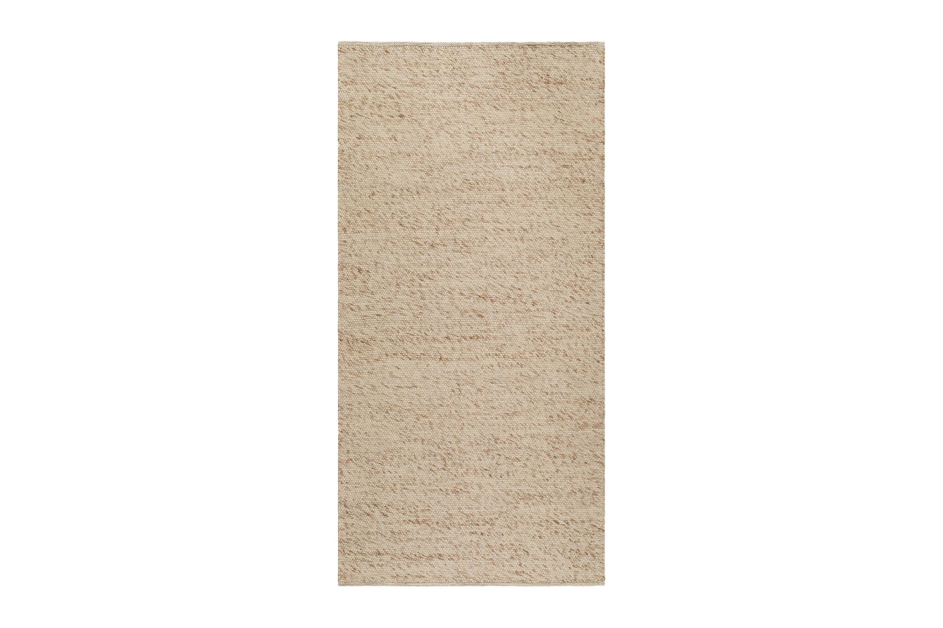 Skagen Ullmatte 75x150 cm Rektangulær - Naturmelange