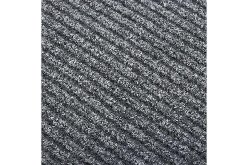 Smussfangende teppeløper grå 100x200 cm - Grå - Tekstiler - Tepper & Matter - Moderne tepper - Gangmatter