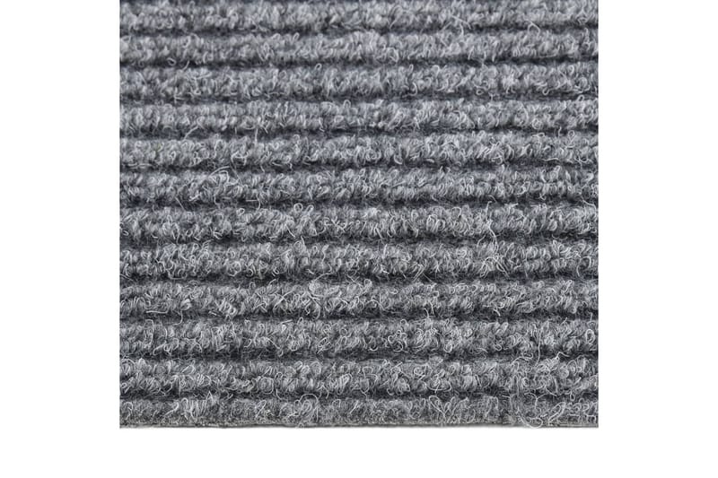Smussfangende teppeløper grå 100x200 cm - Grå - Tekstiler - Tepper & Matter - Moderne tepper - Gangmatter