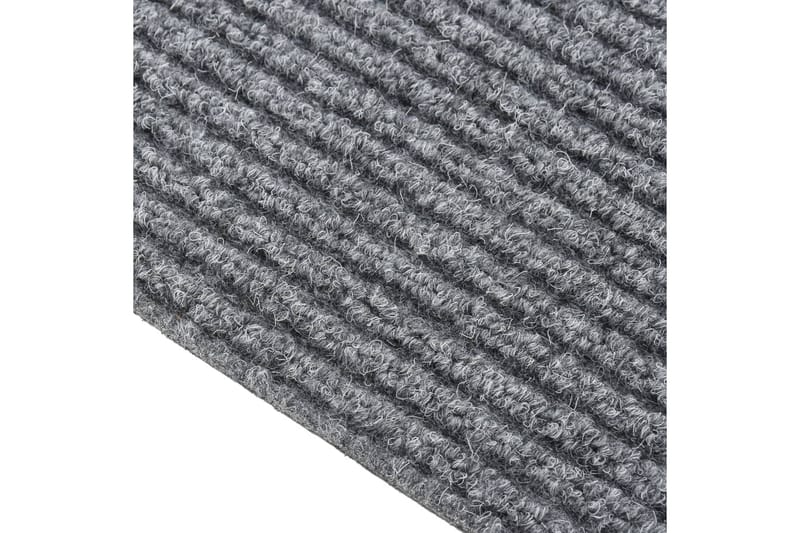 Smussfangende teppeløper grå 100x200 cm - Grå - Tekstiler - Tepper & Matter - Moderne tepper - Gangmatter