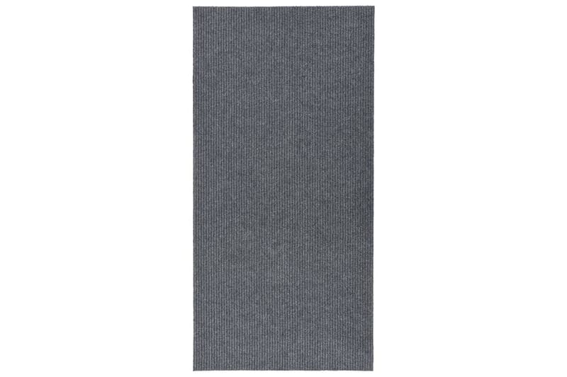 Smussfangende teppeløper grå 100x200 cm - Grå - Tekstiler - Tepper & Matter - Moderne tepper - Gangmatter