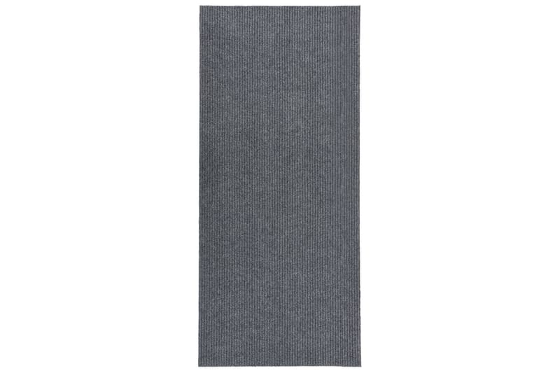 Smussfangende teppeløper grå 100x250 cm - Grå - Hall matte - Gangmatter