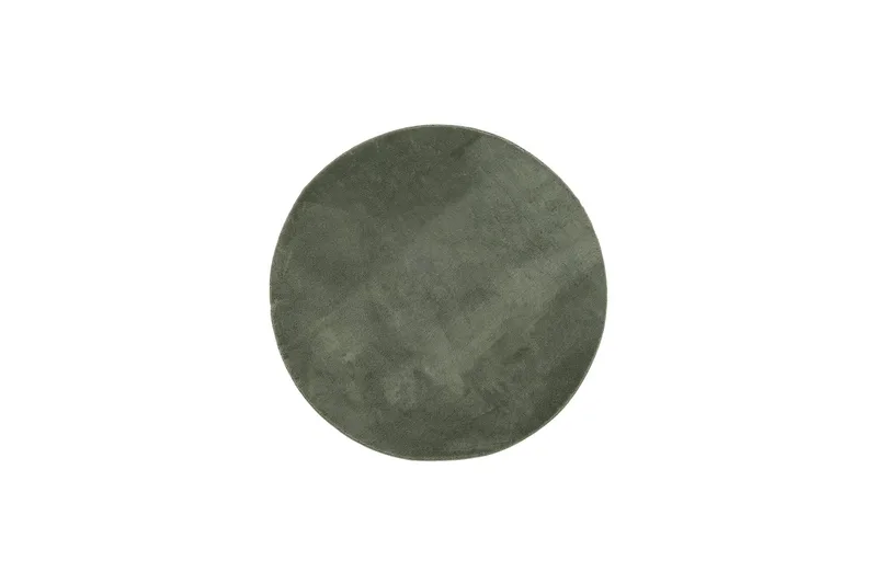 Soft Wiltonteppe 200 cm Rund - Smaragdgrønn - Tekstiler - Tepper & Matter - Moderne tepper - Wiltontepper