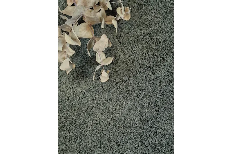 Soft Wiltonteppe 240 cm Rund - Smaragdgrønn - Tekstiler - Tepper & Matter - Moderne tepper - Wiltontepper