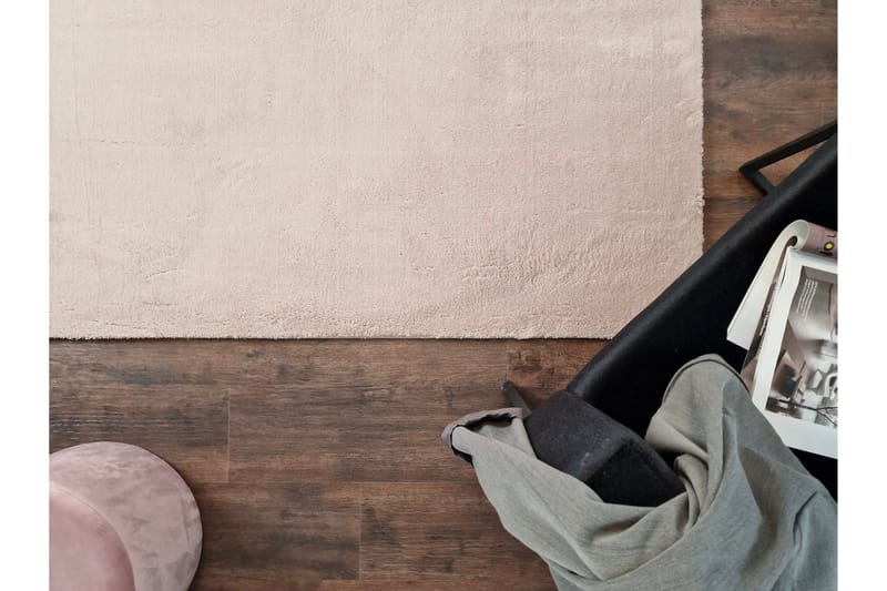 Soft Wiltonteppe 240x340 cm Rektangulær - Rosa - Tekstiler - Tepper & Matter - Moderne tepper - Wiltontepper