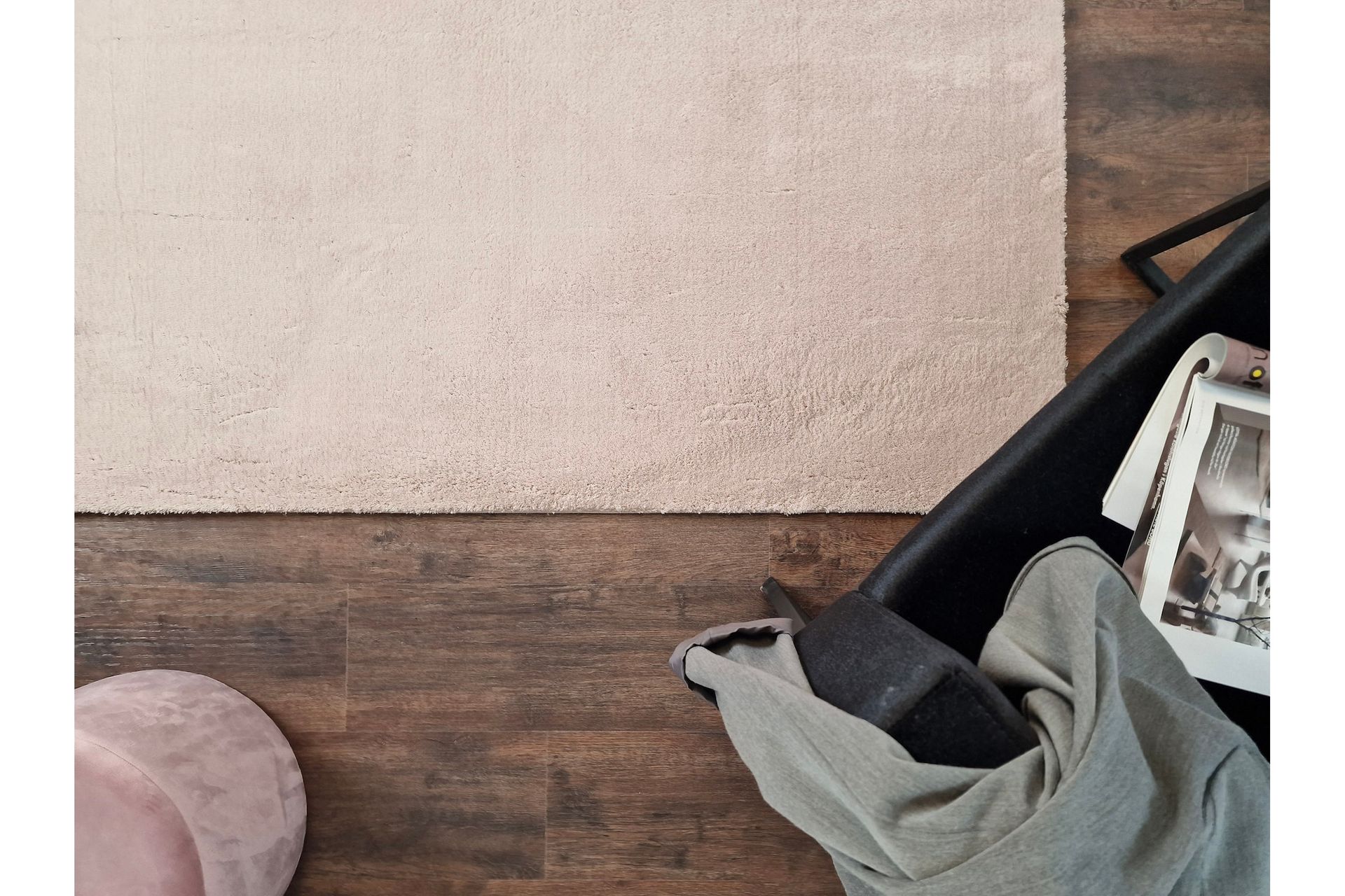 Softina Wiltonteppe 80x230 cm Oval - Rosa - Tekstiler - Tepper & Matter - Moderne tepper - Wiltontepper