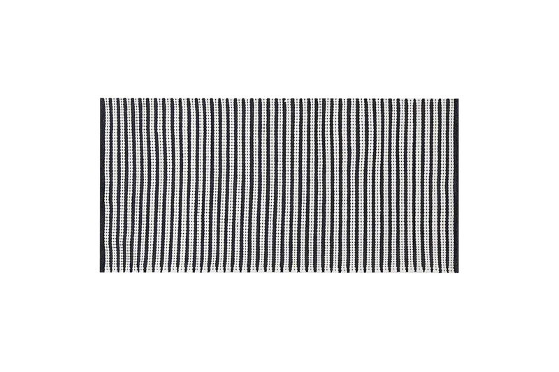 Sofulu Ryeteppe 80x150 cm - Hvit - Tekstiler - Tepper & Matter - Moderne tepper - Bomullstepper