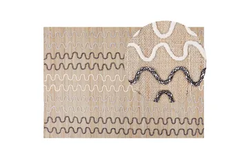 Sogut Juteteppe 160x230 cm - Beige - Tekstiler - Tepper & Matter - Moderne tepper - Sisaltepper
