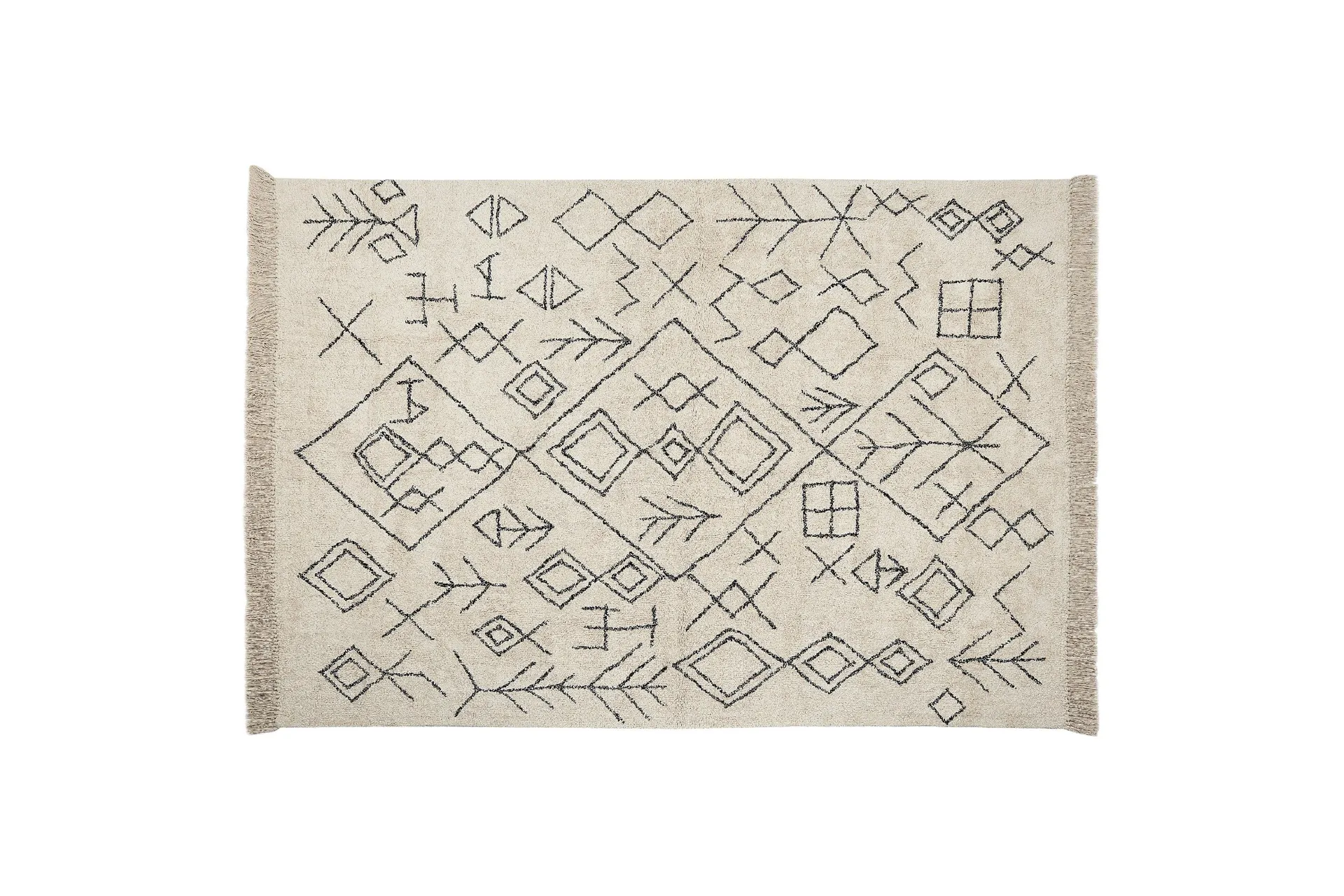 Somek Bomullsteppe 160x230 cm - Beige