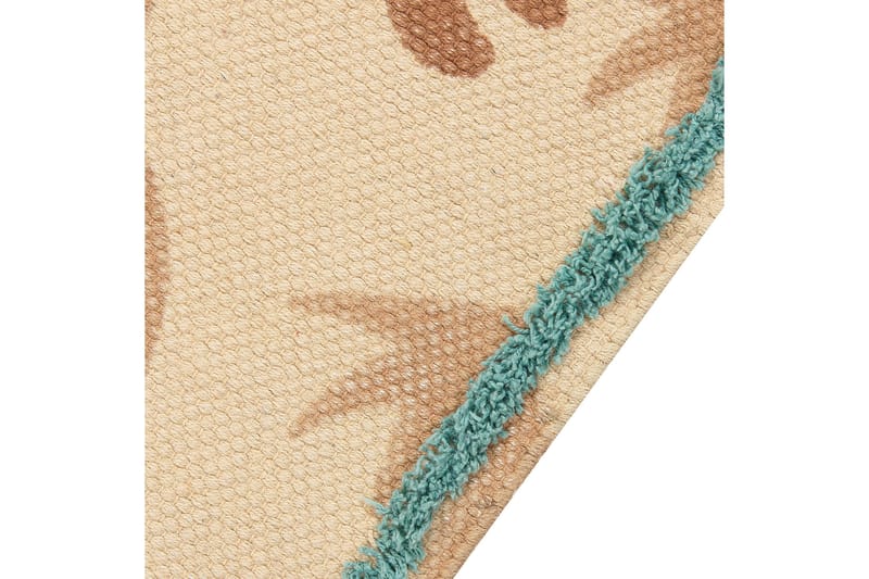 Stabat Bomullsteppe 80x150 cm - Oransje - Tekstiler - Tepper & Matter - Moderne tepper - Bomullstepper