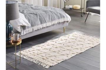 Suluova Bomullsteppe 80x150 cm - Beige - Tekstiler - Tepper & Matter - Moderne tepper - Bomullstepper