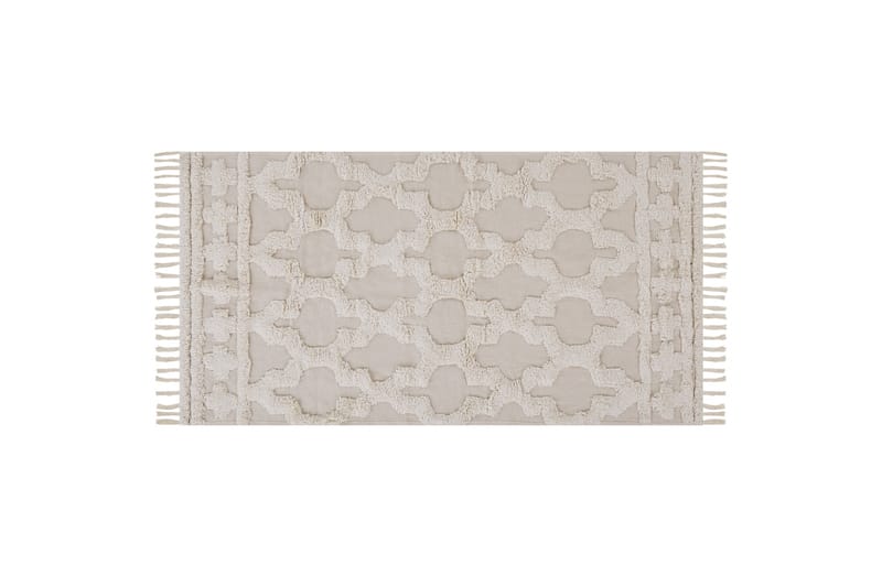 Suluova Bomullsteppe 80x150 cm - Beige - Tekstiler - Tepper & Matter - Moderne tepper - Bomullstepper