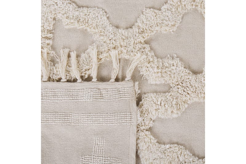 Suluova Bomullsteppe 80x150 cm - Beige - Tekstiler - Tepper & Matter - Moderne tepper - Bomullstepper