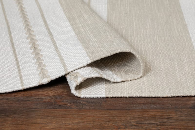 Sund Bomullsteppe 75x220 cm Oval - Natur - Tekstiler - Tepper & Matter - Moderne tepper - Bomullstepper