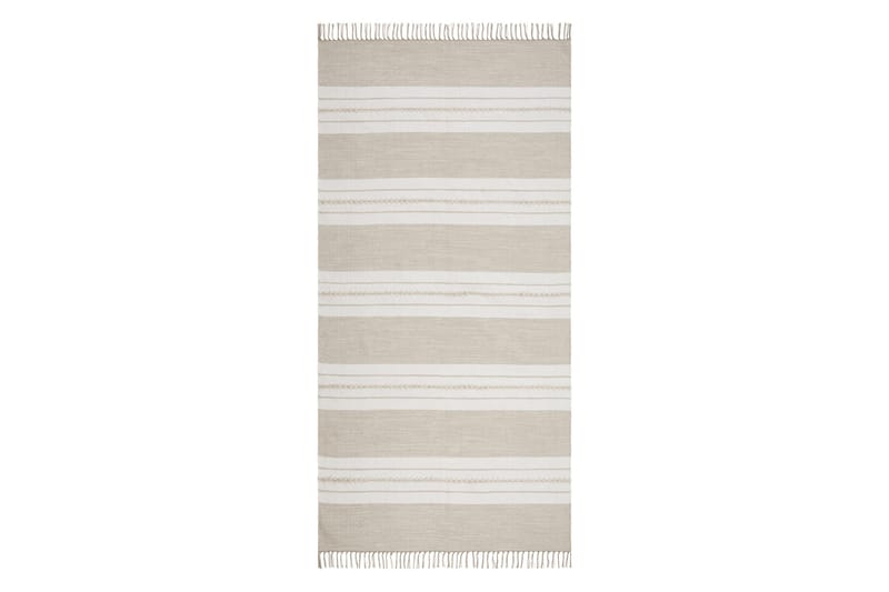 Sund Bomullsteppe 75x220 cm Oval, Natur