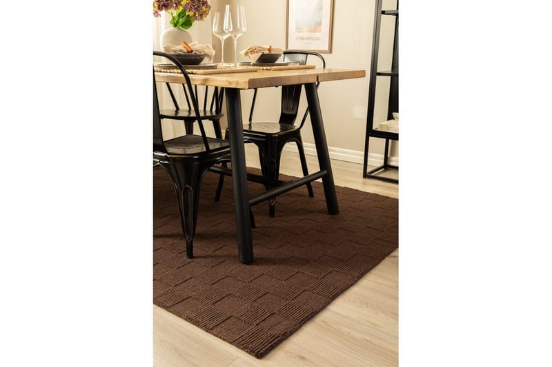 Sydney Ullteppe 160x230 cm - Brun - Tekstiler - Tepper & Matter - Moderne tepper - Ullteppe