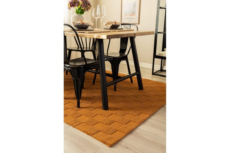 Sydney Ullteppe 160x230 cm - Oransje - Tekstiler - Tepper & Matter - Moderne tepper - Ullteppe