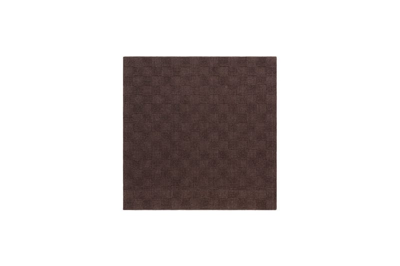 Sydney Ullteppe 200x200 cm - Brun - Tekstiler - Tepper & Matter - Moderne tepper - Ullteppe