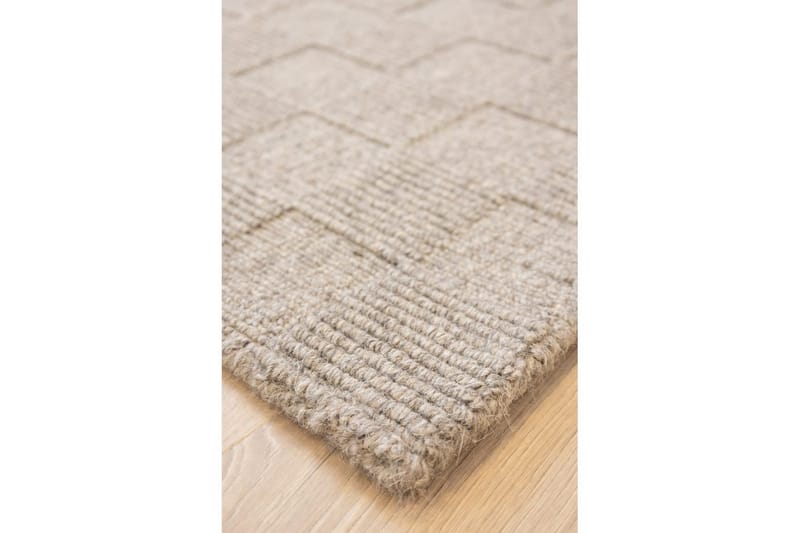 Sydney Ullteppe 200x200 cm - Grå - Tekstiler - Tepper & Matter - Moderne tepper - Ullteppe