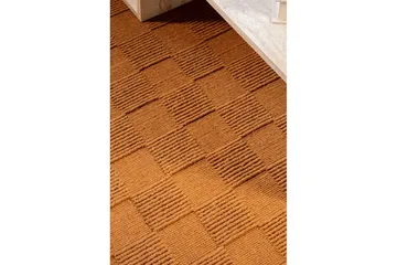 Sydney Ullteppe 200x200 cm - Oransje - Tekstiler - Tepper & Matter - Moderne tepper - Ullteppe
