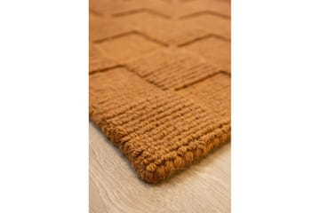Sydney Ullteppe 200x200 cm - Oransje - Tekstiler - Tepper & Matter - Moderne tepper - Ullteppe