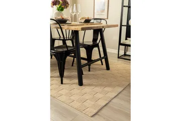 Sydney Ullteppe 200x300 cm - Beige - Tekstiler - Tepper & Matter - Moderne tepper - Ullteppe